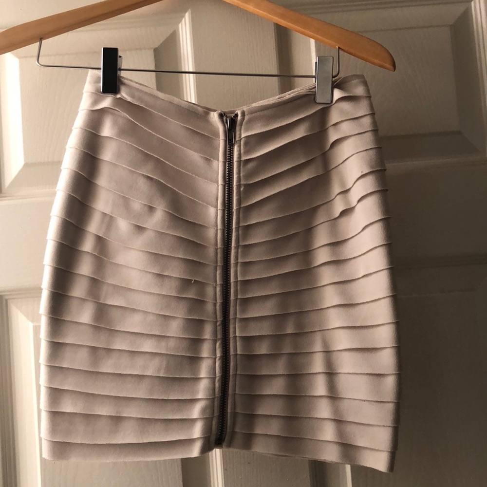 Silence + Noise Front Zip Skirt
